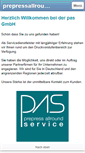 Mobile Screenshot of prepressallroundservice.de