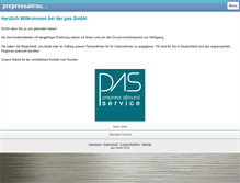 Tablet Screenshot of prepressallroundservice.de